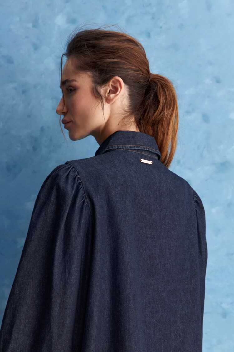 CAMISA AMORAS Indigo