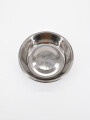 PLATO METALICO MASCOTAS NEGRO