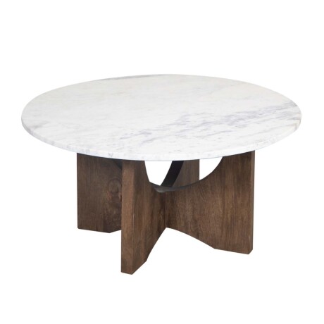 MESA RATONA MADERA-Y-MARMOL MARRON LEONA CASTAÑO