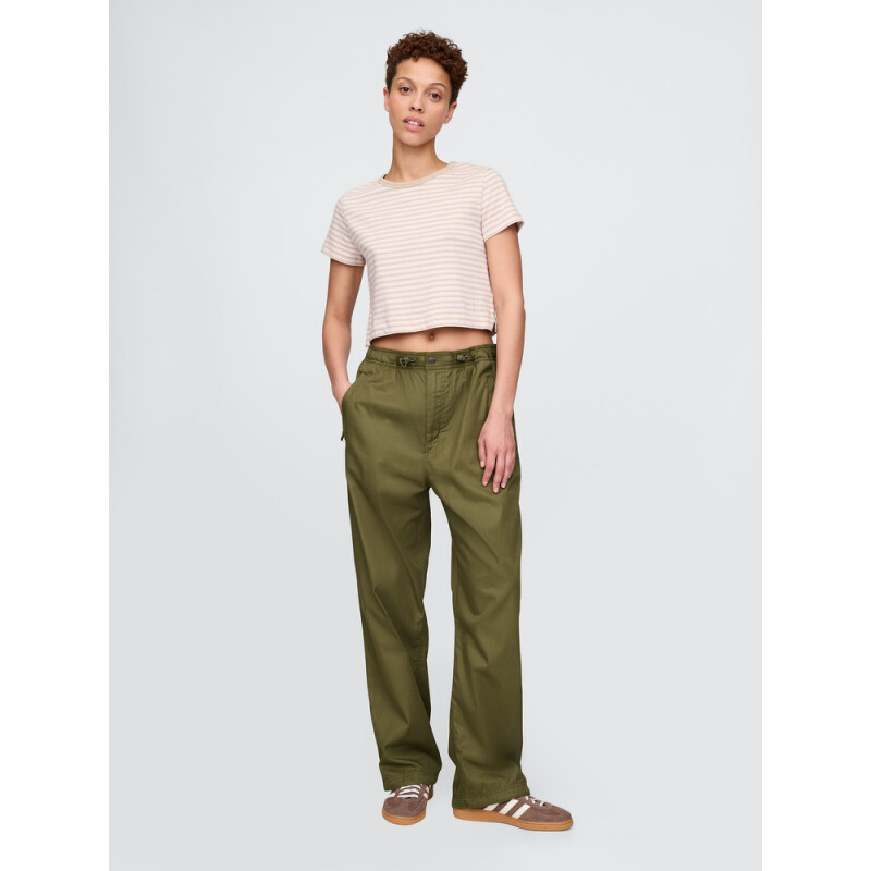 ULTRASOFT PARACHUTE PANT ARMY JACKET GREEN