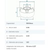 Tanque de Agua Polietileno Fortlev 500 L tapa rosca Tanque De Agua Polietileno Fortlev 500 L Tapa Rosca