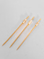 Bandejas, Tablas Y Copetineros Pincho Para Picada Set 25un. 8 Color Unico