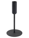 Portavelas OLAV Ø9xH18 cm negro. Portavelas OLAV Ø9xH18 cm negro.