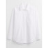 V-LS POPLIN BIG SHIRT OPTIC WHITE