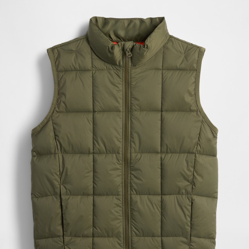 LWT PUFFER VEST ARMY JACKET GREEN