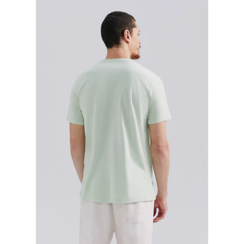 CAMISETA MM MASC VERDE CLARO