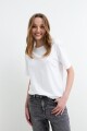 Remera m/c estampada Always Summer BLANCO