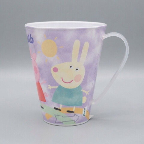 Taza de Plástico Peppa Pig 360 ml Diseños Surtidos LILA