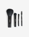 Brochas y Aplicadores Brochas Set De Mini Brochas De Maquillaje - Negro