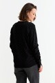 Sweater corazones NEGRO