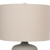 Lampara de mesa - Cerámica gris Dabor Lampara de mesa - Cerámica gris Dabor