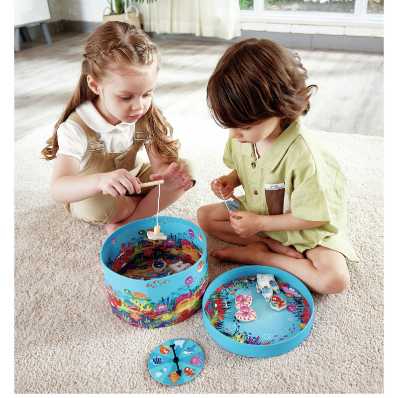 Juego de pesca Salvemos los mares Hape Juego de pesca Salvemos los mares Hape