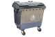 Contenedor De Residuos Gris - 1100 Litros Contenedor De Residuos Gris - 1100 Litros