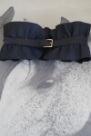 Rosette Belt Azul Marino