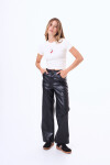 Pantalon Moda Lanco Negro