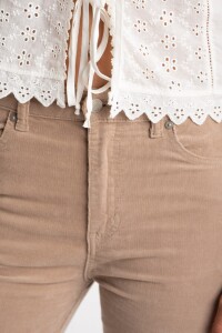 Jean Corduroy Recto Beige