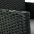 SET LIVING EXTERIOR RATTAN SINTETICO Y ACERO NEGRO APOLO SET LIVING EXTERIOR RATTAN SINTETICO Y ACERO NEGRO APOLO