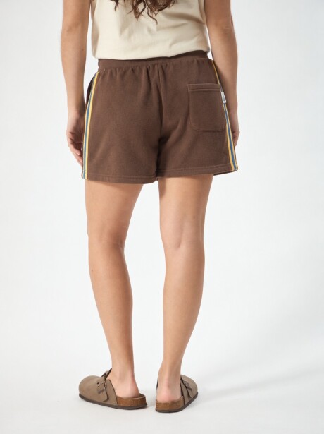 SHORT RAYO MARRON