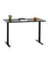 Escritorio STAUNING 60x120 negro Escritorio STAUNING 60x120 negro