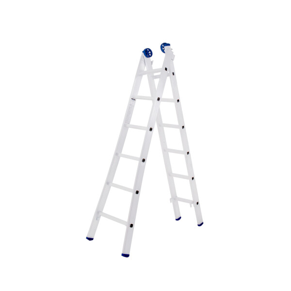 ESCALERA ALUMINIO EXTENSIBLE 2X6 METAL