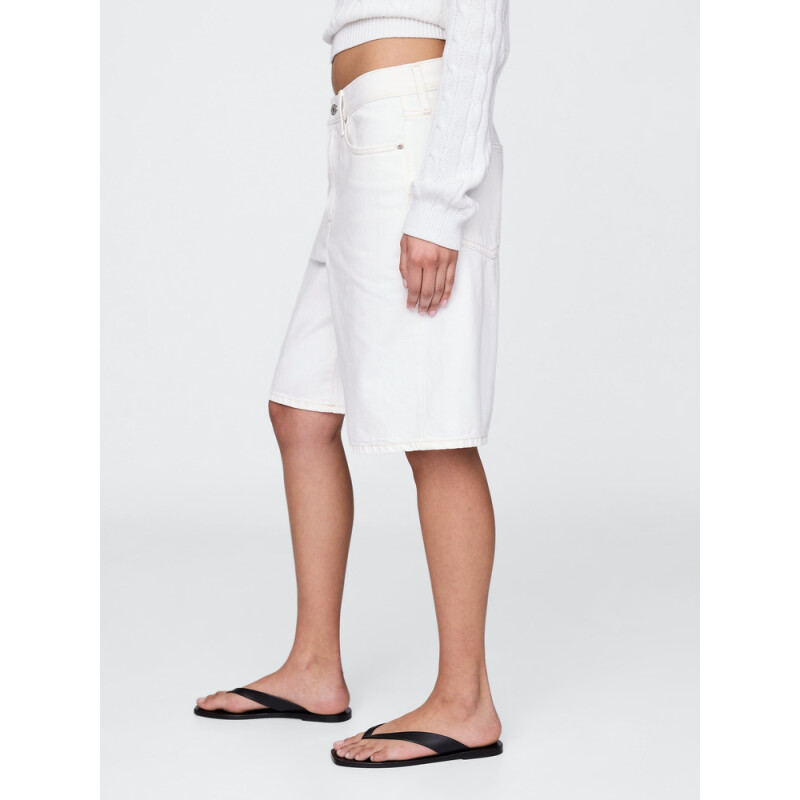 DENIM LONGLINE SHORT OPTIC WHITE OPTIC WHITE V6
