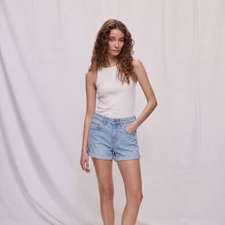 SHORT TINTO Celeste