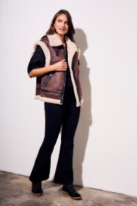 Chaleco Gamulan Marron