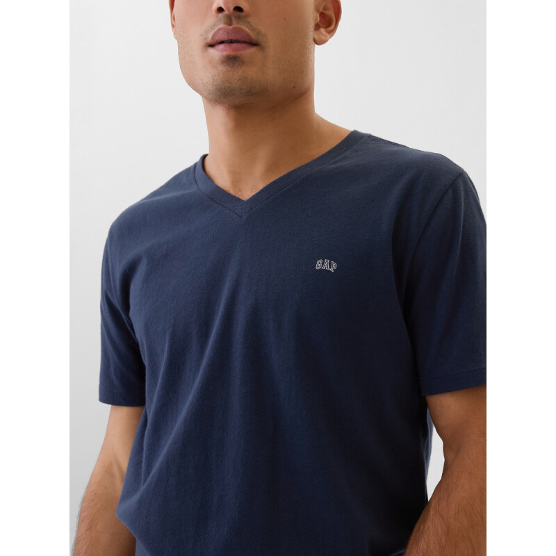 V-FRCH EVERYDAY SOFT MICRO LOGO VEE TAPESTRY NAVY