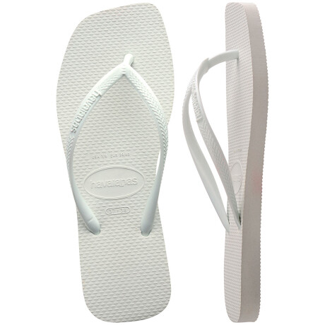 Sandalias de Mujer Havaianas Slim Square Blanco