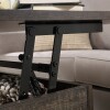 Mesa Ratona Articulada - Sauder - Linea Steel River Marrón Oscuro