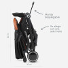 Cochecito Plegable Carestino Smart + Accesorios Negro