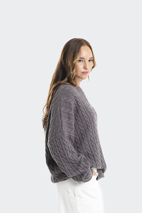 Buzo Pulau Tejido 8 Gris