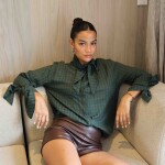BLUSA ZARA VERDE