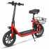 Monopatín Bicicleta Scooter Samebike Sm-c02 500w ROJO