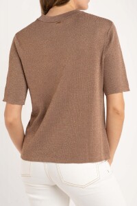 Sweater Algodon Manga Corta Arena