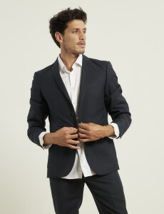 220262 TRAJE SLIM FIT HARRINGTON LABEL Azul Oscuro