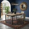 Mesa de comedor madera y hierro 120x80 Mesa de comedor madera y hierro 120x80