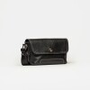 Mini bag Juliette en cuero graneado Negro