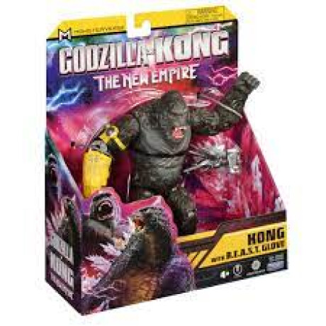 Godzilla x Kong - Guante Kong de 6 pulgadas con B.E.A.S.T. de Playmates Toys Godzilla x Kong - Guante Kong de 6 pulgadas con B.E.A.S.T. de Playmates Toys