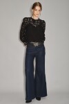 JEN OXFORD PATCH RAW Azul