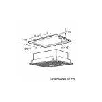 Campana de integración Bosch DHL555BM 53cm Gris Metalizado Campana de integración Bosch DHL555BM 53cm Gris Metalizado