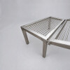 Parrilla Flama articulada de acero inoxidable 304 de 100 × 60 cm Parrilla Flama articulada de acero inoxidable 304 de 100 × 60 cm