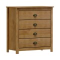 COMODA TOPAZIO 4 CAJONES MADERA MACIZA - FREIJO COMODA TOPAZIO 4 CAJONES MADERA MACIZA - FREIJO