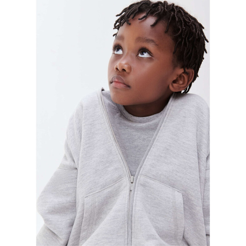 CALCA INFANTIL CINZA MESCLA