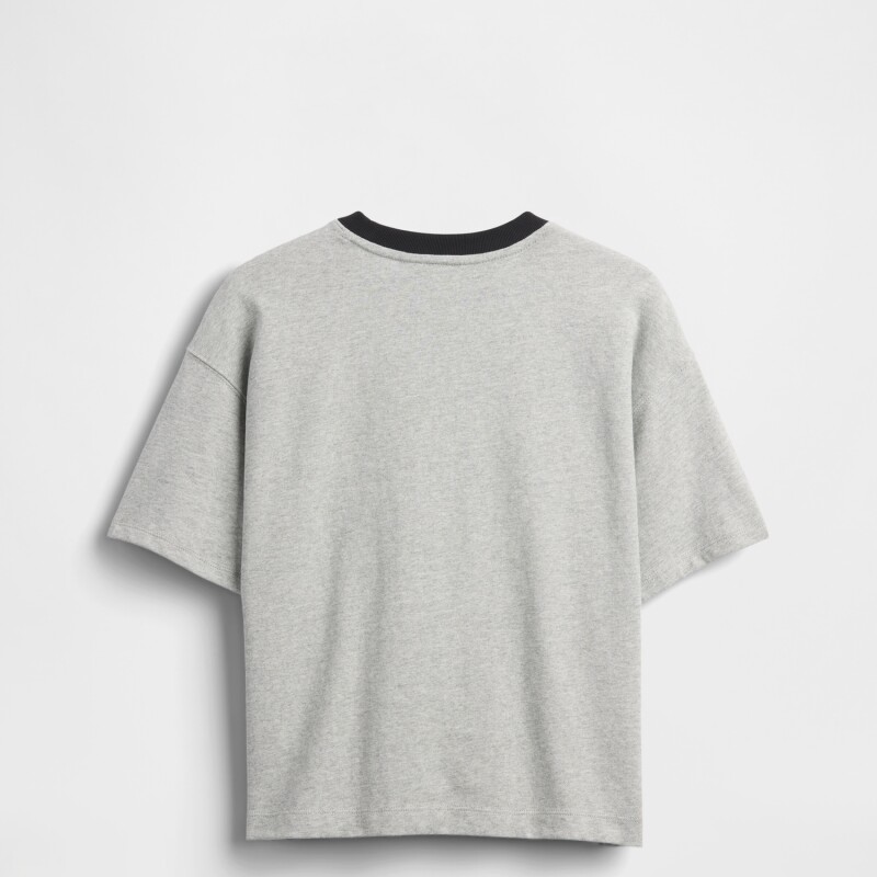 SW SS HW TEE LIGHT HEATHER GREY B08