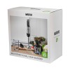 Mixer Marvo 800W en acero inoxidable + accesorios Plateado