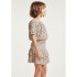 BATA MM FEM OFF WHITE COM MARROM