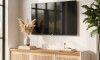 Rack de TV Dune Rattan 1.8 - Linea Manhattan Off White
