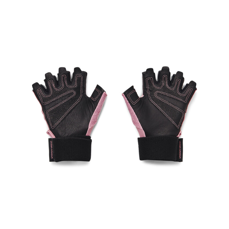 W WEIGHTLIFTING GLOVES-PNK PNK-697