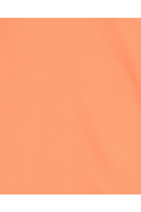 Remera de baño, manga corta, con protección UPF 50+, naranja Sin color